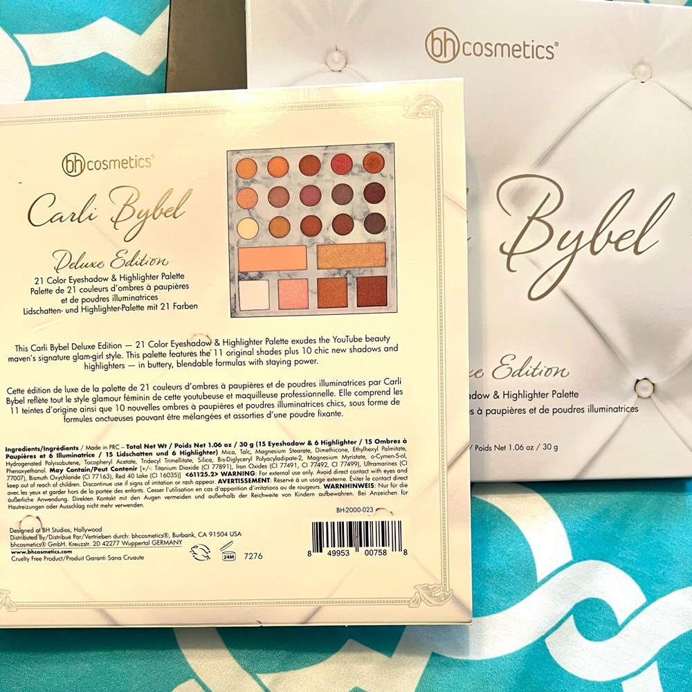 Brand New Carli Bybel BH Cosmetics Face Palette